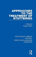 Cover: Approaches to the Treatment of Stuttering - Routledge