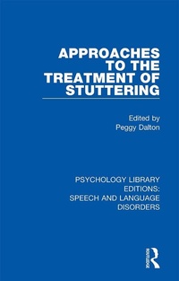 Abbildung von: Approaches to the Treatment of Stuttering - Routledge