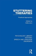 Cover: Stuttering Therapies - Routledge
