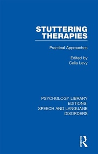 Abbildung von: Stuttering Therapies - Routledge