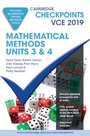 Cover: Cambridge Checkpoints VCE Mathematical Methods Units 3 and 4 2019 and QuizMeMore - Cambridge University Press