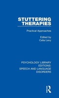 Cover: Stuttering Therapies - Routledge