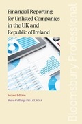 Cover: Financial Reporting for Unlisted Companies in the UK and Republic of Ireland - Bloomsbury Professional