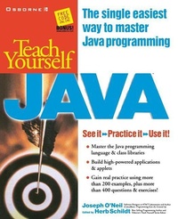 Enlarge image Cover: Teach Yourself Java - Osborne/McGraw-Hill