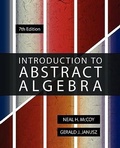 Cover: Introduction to Abstract Algebra, 7th Edition - Trustworthy Communications, LLC