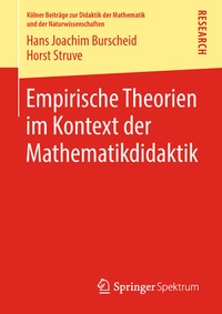 Bild: Empirische Theorien im Kontext der Mathematikdidaktik - Springer Spektrum
