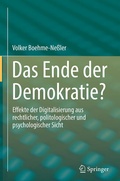 Cover: Das Ende der Demokratie? - Springer