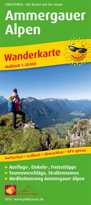 Abbildung von: Ammergauer Alpen - Freytag-Berndt und ARTARIA