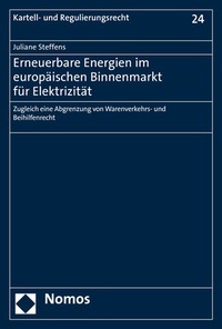 Abbildung von: Erneuerbare Energien im europäischen Binnenmarkt für Elektrizität - Nomos