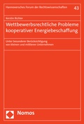Cover: Wettbewerbsrechtliche Probleme kooperativer Energiebeschaffung - Nomos