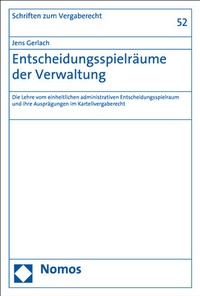 Abbildung von: Entscheidungsspielräume der Verwaltung - Nomos