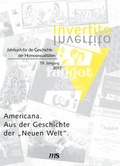Cover: Invertito. Jahrbuch f&uuml;r die Geschichte der Homosexualit&auml;ten / Americana. - M&auml;nnerschwarm, Salzgeber Buchverlage GmbH