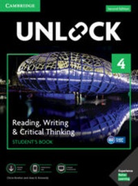 Enlarge image Cover: Unlock Level 4 Reading, Writing, & Critical Thinking Student's Book, Mob App and Online Workbook w/ Downloadable Video - Cambridge University Press