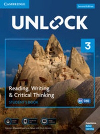 Enlarge image Cover: Unlock Level 3 Reading, Writing, & Critical Thinking Student's Book, Mob App and Online Workbook w/ Downloadable Video - Cambridge University Press