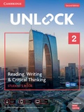 Cover: Unlock Level 2 Reading, Writing, & Critical Thinking Student's Book, Mob App and Online Workbook w/ Downloadable Video - Cambridge University Press