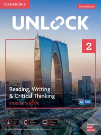 Enlarge image Cover: Unlock Level 2 Reading, Writing, & Critical Thinking Student's Book, Mob App and Online Workbook w/ Downloadable Video - Cambridge University Press