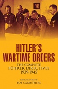 Cover: Hitler's Wartime Orders - Pen & Sword Military