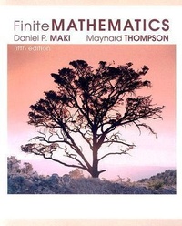 Enlarge image Cover: Finite Mathematics - McGraw-Hill Primis Custom Publishing