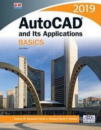 Enlarge image Cover: AutoCAD and Its Applications Basics 2019 - Goodheart-Wilcox Publisher