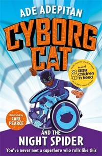 Enlarge image Cover: Cyborg Cat and the Night Spider - Templar Publishing