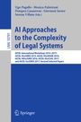 Cover: AI Approaches to the Complexity of Legal Systems - Springer