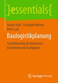 Cover: Baulogistikplanung - Springer Vieweg