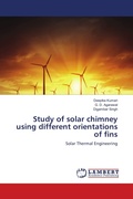 Cover: Study of solar chimney using different orientations of fins - LAP Lambert Academic Publishing