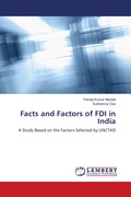 Cover: Facts and Factors of FDI in India - LAP Lambert Academic Publishing