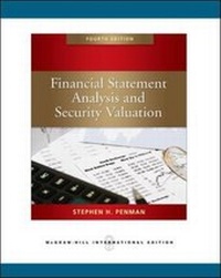Enlarge image Cover: Financial Statement Analysis and Security Valuation - McGraw Hill Higher Education