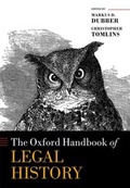 Cover: The Oxford Handbook of Legal History - OUP eBook