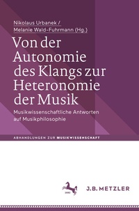 Abbildung von: Von der Autonomie des Klangs zur Heteronomie der Musik - J.B. Metzler