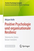 Cover: Positive Psychologie und organisationale Resilienz - Springer