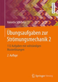 Abbildung von: Übungsaufgaben zur Strömungsmechanik 2 - Springer Vieweg