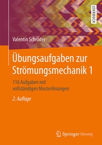 Abbildung von: Übungsaufgaben zur Strömungsmechanik 1 - Springer Vieweg