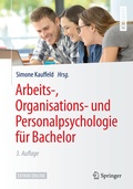 Cover: Arbeits-, Organisations- und Personalpsychologie f&uuml;r Bachelor - Springer