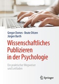 Cover: Wissenschaftliches Publizieren in der Psychologie - Springer