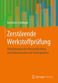 Cover: Zerst&ouml;rende Werkstoffpr&uuml;fung - Springer Vieweg