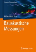 Cover: Bauakustische Messungen - Springer Vieweg