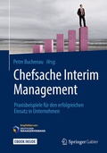 Cover: Chefsache Interim Management - Springer Gabler