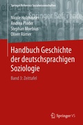 Cover: Handbuch Geschichte der deutschsprachigen Soziologie - Springer VS