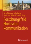 Cover: Forschungsfeld Hochschulkommunikation - Springer VS