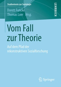 Enlarge image Cover: Vom Fall zur Theorie - Springer