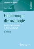 Cover: Einf&uuml;hrung in die Soziologie - Springer VS