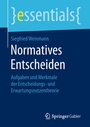 Cover: Normatives Entscheiden - Springer Gabler