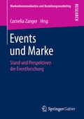 Cover: Events und Marke - Springer Gabler
