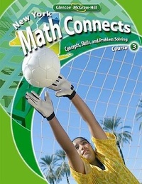 Enlarge image Cover: New York Math Concepts, Course 3 - McGraw-Hill/Glencoe