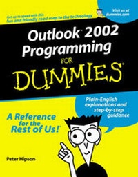Abbildung von: Outlook 2002 Programming For Dummies - Wiley