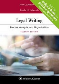 Abbildung von: Legal Writing - Aspen Publishers