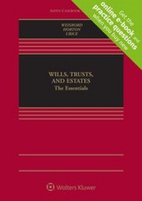 Abbildung von: Wills, Trusts, and Estates: The Essentials - Aspen Publishers