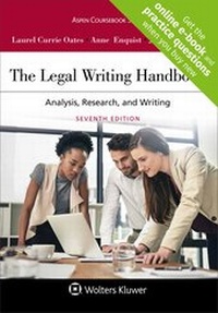 Abbildung von: The Legal Writing Handbook - Aspen Publishers